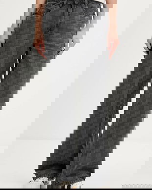 Vans jeans high waist, VN000Q60EMV1