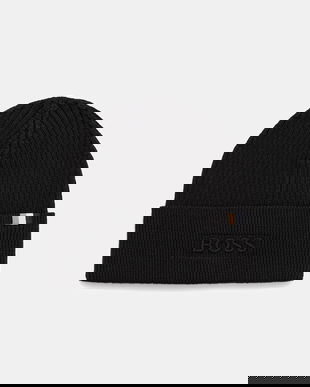 BOSS căciulă culoarea negru, 50522427