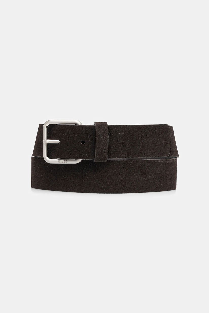 BOSS curea din piele întoarsă culoarea maro, 50553301