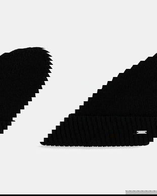 Geox căciulă de lână CELESTYE culoarea negru, W5660G T3310