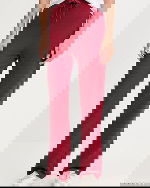 BOSS pantaloni de lounge culoarea roz, uni, 50535771