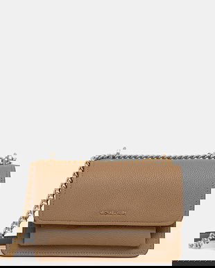 MICHAEL Michael Kors poșetă de piele culoarea negru, 30T4GC7L3T