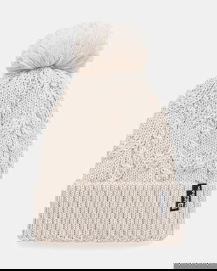 Jack Wolfskin căciulă Pompom culoarea bleumarin, de lână, 1905092