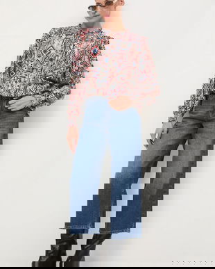 Medicine blugi din bumbac culoarea albastru marin