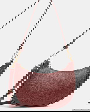 Answear.LAB poseta de piele culoarea bordo