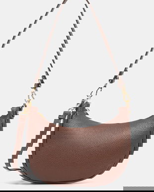 Answear.LAB poseta de piele culoarea maro