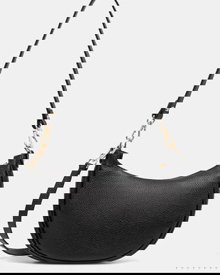 Answear.LAB poseta de piele culoarea negru