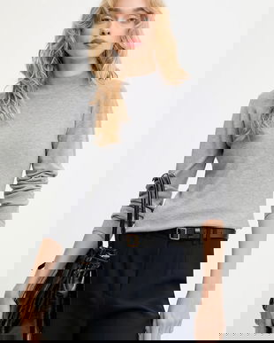 Answear.LAB pulover de cașmir culoarea gri