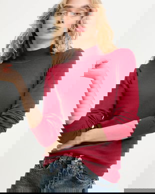 Answear.LAB pulover de cașmir culoarea rosu