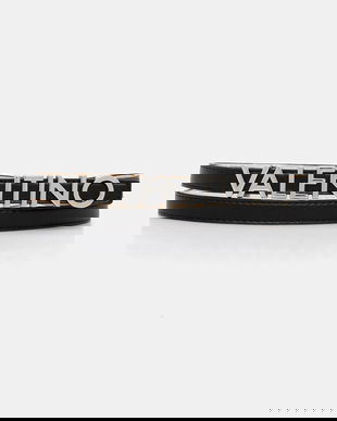 Valentino Bags curea de piele BELTY culoarea negru, VCS6W555