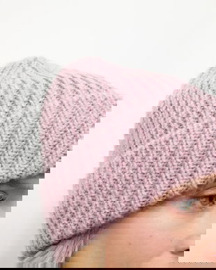 Answear.LAB caciula de lana culoarea violet