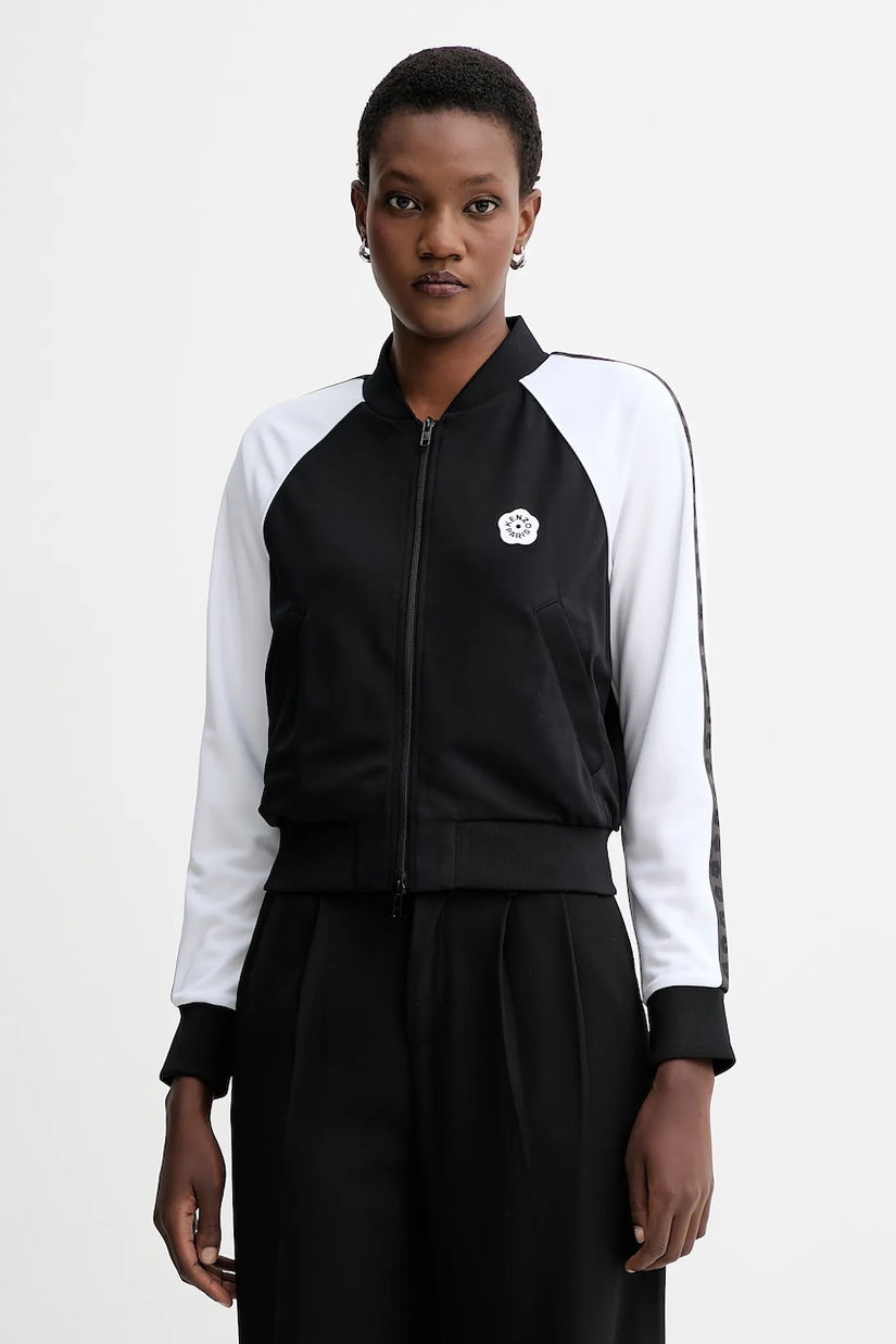 Kenzo bluză culoarea negru, cu imprimeu, FF62BL5524ID