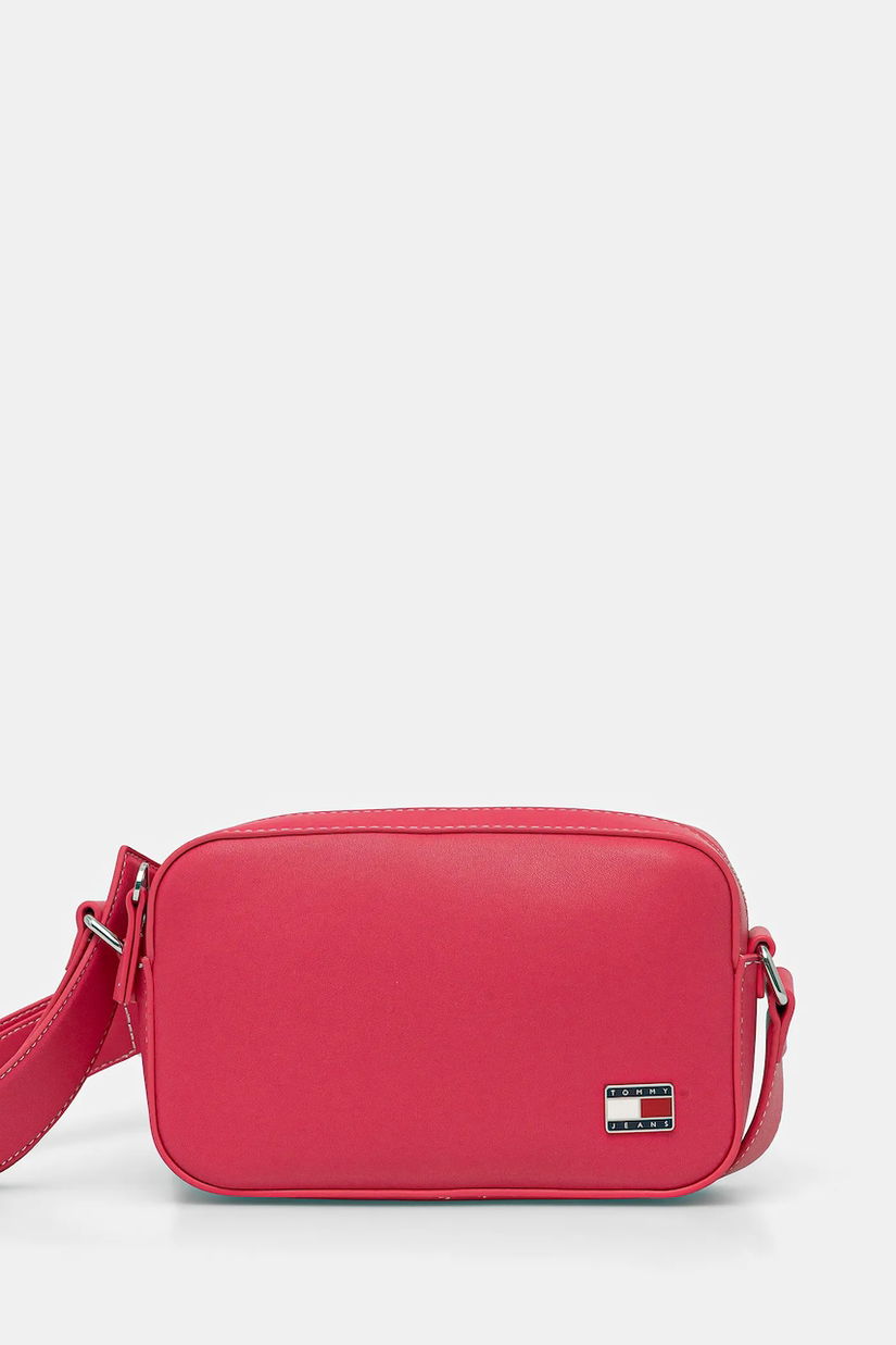 Tommy Jeans poșetă culoarea roz, AW0AW17872