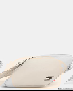 Tommy Jeans poșetă culoarea bej, AW0AW17872