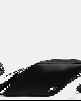 Tommy Jeans poșetă culoarea negru, AW0AW17872