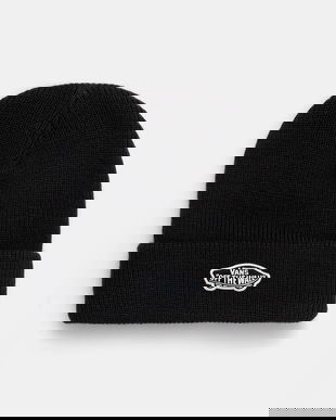 Vans căciulă culoarea negru, VN000QB2BLK1