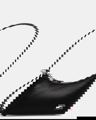 Tommy Jeans poșetă culoarea negru, AW0AW17873