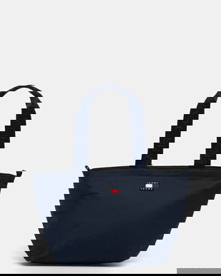 Tommy Jeans poșetă culoarea bleumarin, AW0AW17890