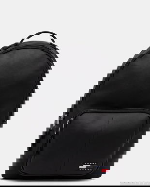 Tommy Jeans rucsac culoarea negru, mare, uni, AM0AM13729