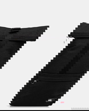 Tommy Jeans rucsac culoarea negru, mare, uni, AM0AM13727