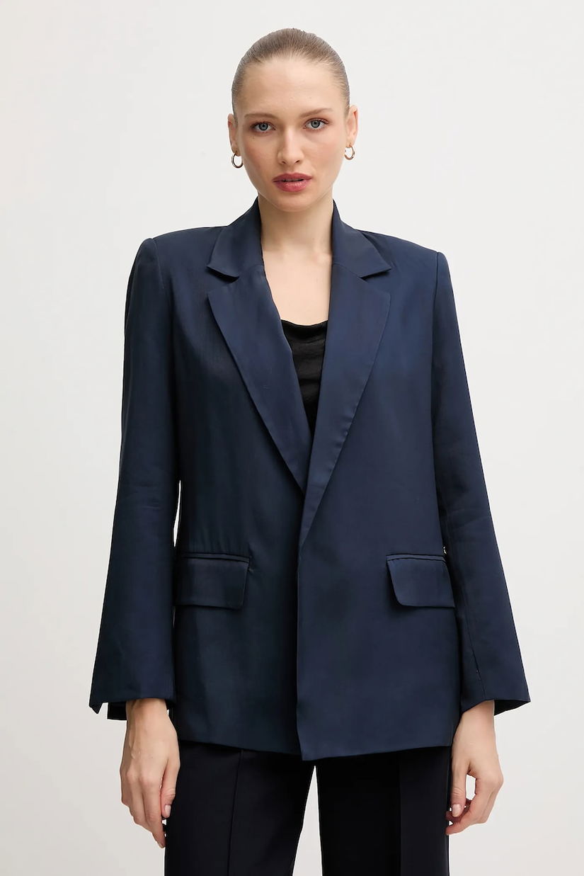 Pedro del Hierro sacou culoarea bleumarin, un singur rând de nasturi, uni, 6752170