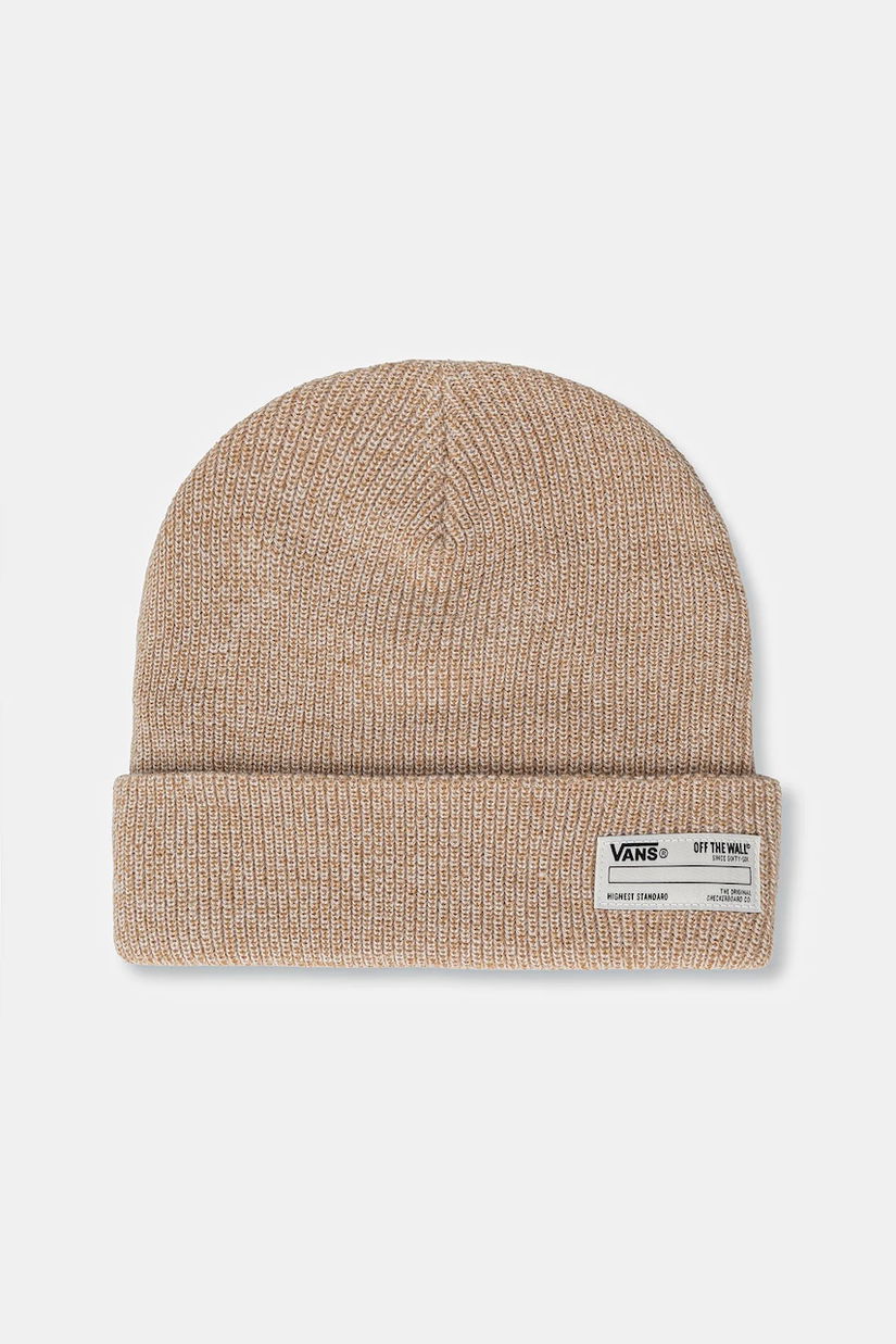 Vans căciulă culoarea bej, VN000QB32N11