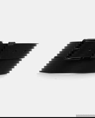 BOSS curea de piele culoarea negru, 50553283