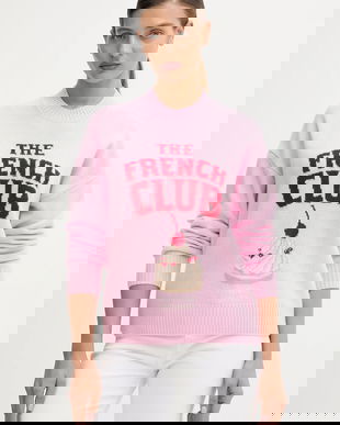 FROM FUTURE pulover de cașmir culoarea roz, light, WPR03280