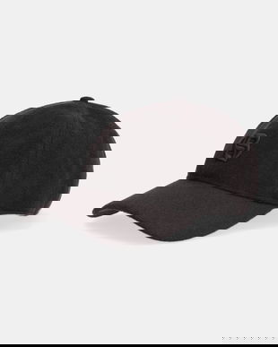 BOSS șapcă de baseball din amestec de lână culoarea maro, 50550607