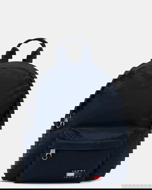 Tommy Jeans rucsac culoarea bleumarin, mic, uni, AW0AW17892