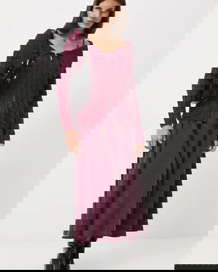 Medicine cardigan culoarea bordo