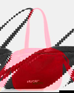 Patou poșetă culoarea roșu, AC0740170