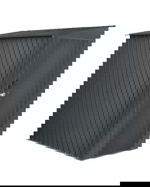 Magazie de gradina depozitare M XD406 - 1,7m&sup3; - 185 x 103 x 190 cm antracit