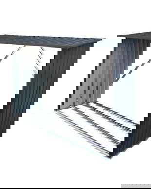 Magazie depozitare lemne WSA1 - 1,6m&sup3; - 89 x 163 x 154 cm antracit