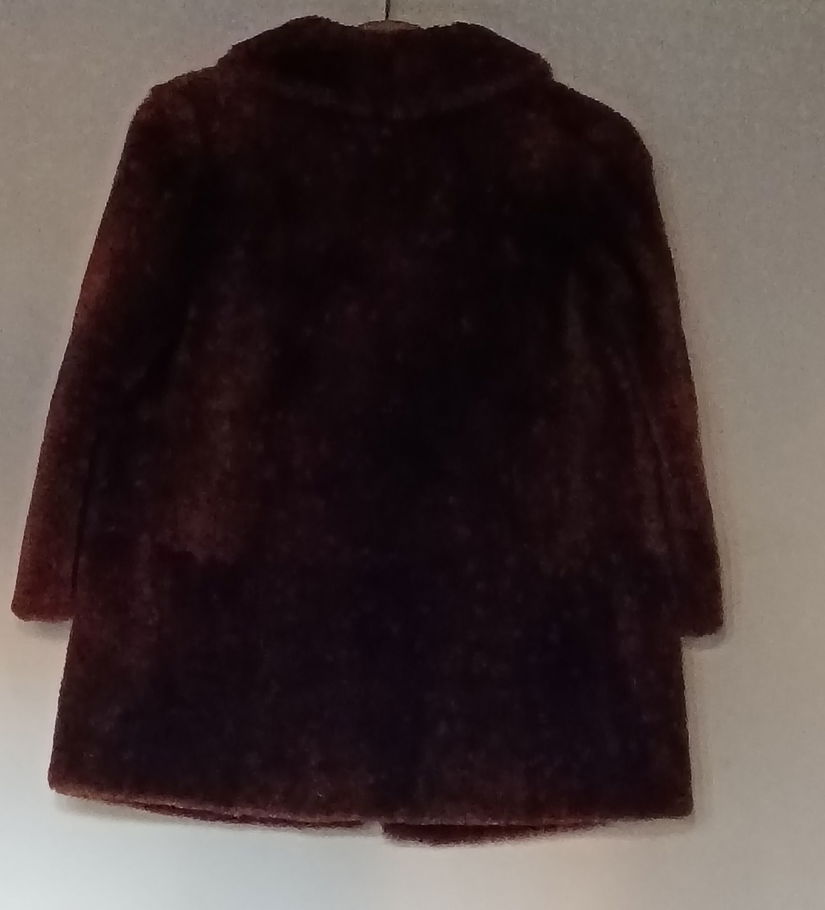 Haină din mouton Dore, scurtă  elegantă și călduroasă