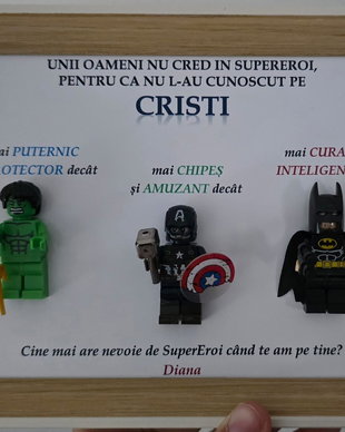 Tablou Personalizat Cuplu 3 SuperEroi