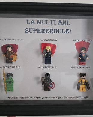 Tablou Personalizat SuperErou 6 SuperEroi Box