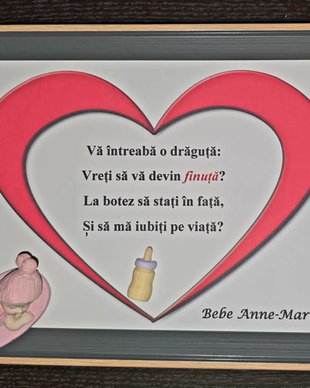 Tablou Personalizat Nasi 1 Păpușă