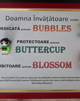 Tablou Personalizat Profesor 3 SuperEroi