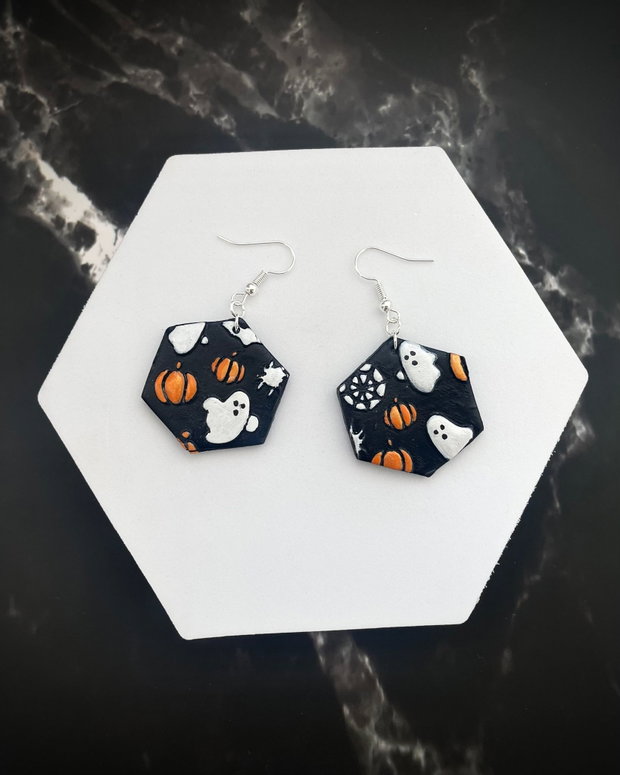 Cercei din lut polimeric SPOOKY CHARM #C0304