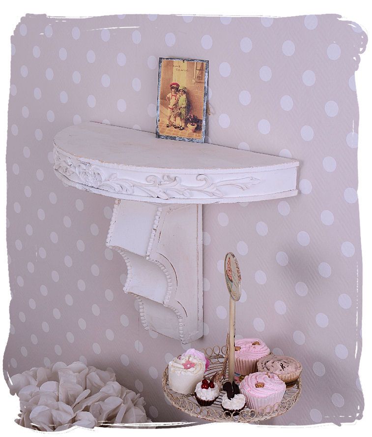 Consola de perete Shabby Chic