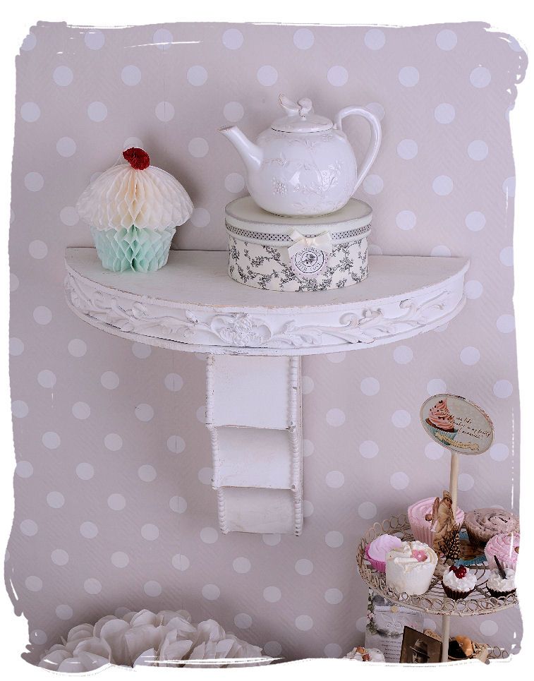 Consola de perete Shabby Chic