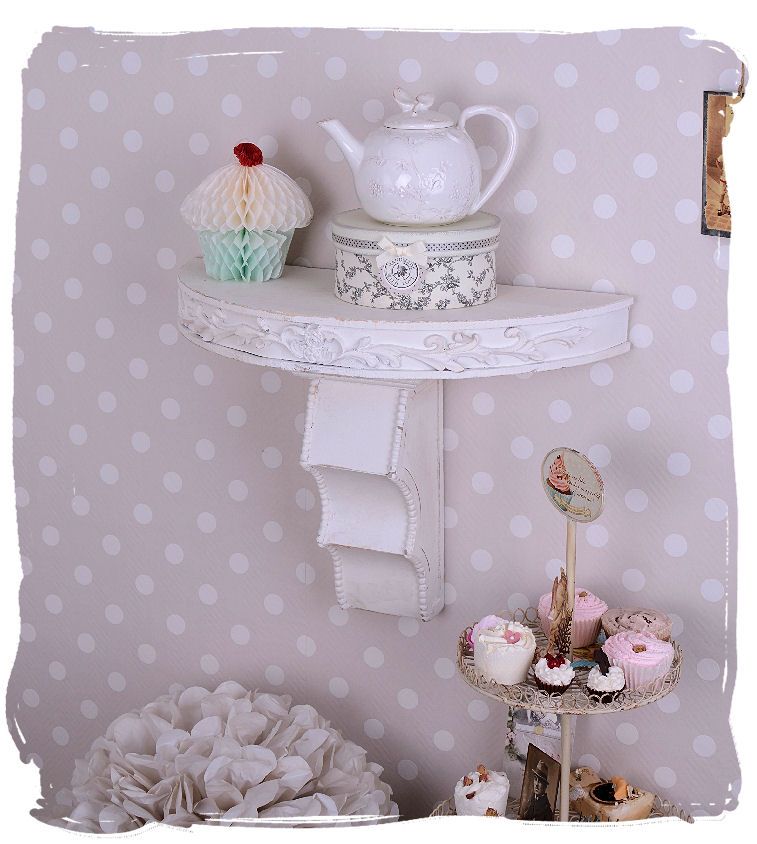 Consola de perete Shabby Chic