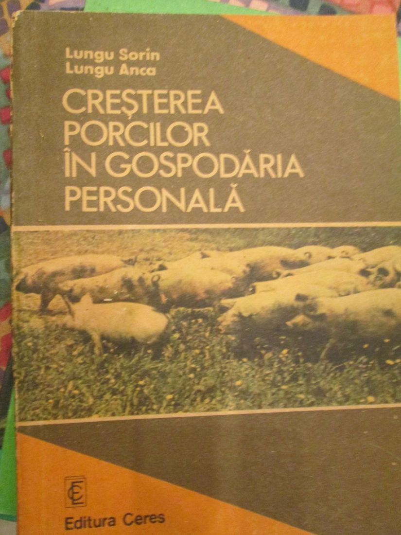 1986 Cresterea porcilor in gospodaria personala