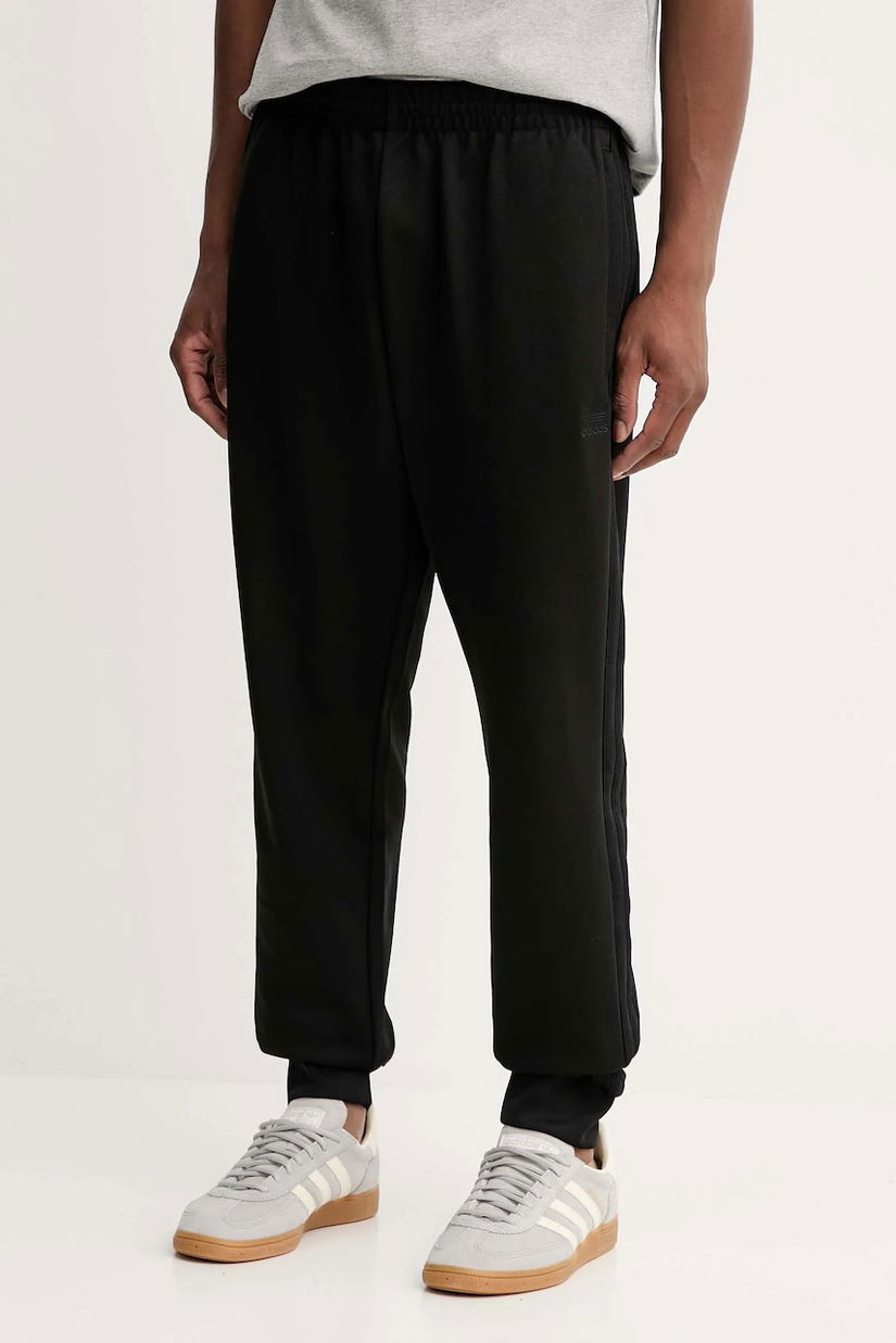adidas Originals pantaloni de trening Sst Tp culoarea negru, uni, JY1285