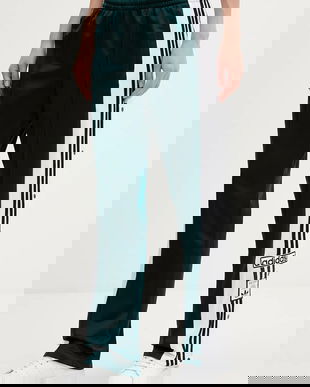 adidas Originals pantaloni de trening Adibreak Pt culoarea turcoaz, cu imprimeu, JV7515