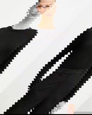 BOSS pulover de lână culoarea negru, light, 50544987