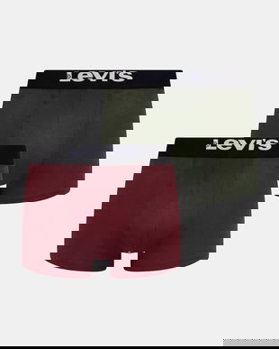 Levi's boxeri 2-pack culoarea verde, 37149-1223