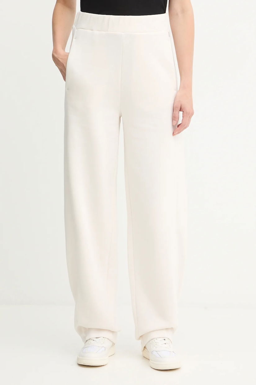 BOSS pantaloni de trening culoarea bej, uni, 50551504