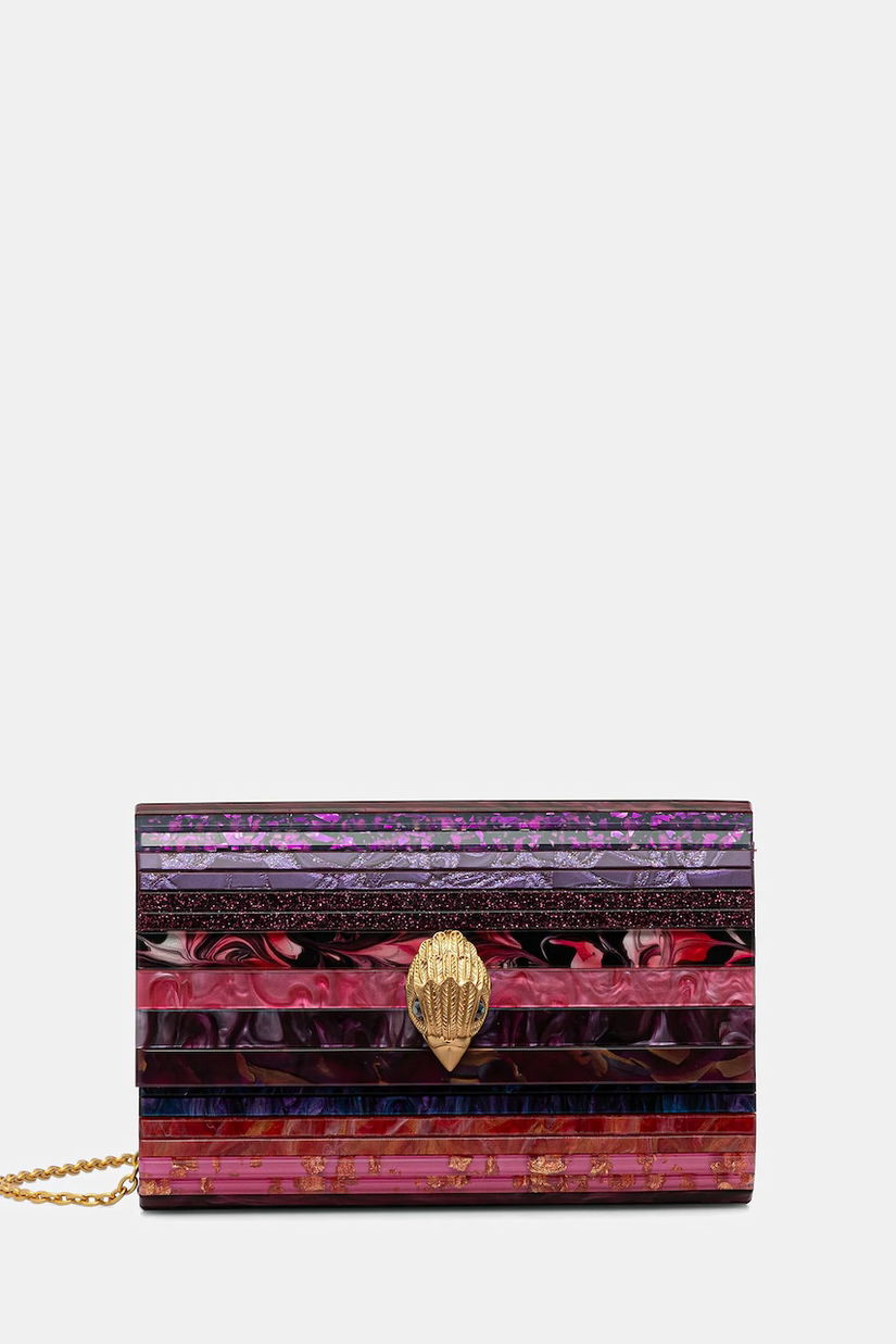 Kurt Geiger London poșetă PARTY EAGLE CLUTCH culoarea violet, 512757979